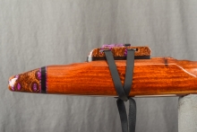 Grenadillo  Native American Flute, Minor, Low D-3, #L11B (13)